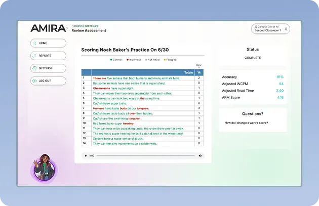Assessment Classification Report