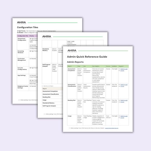 Admin Quick Reference Guide preview