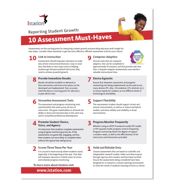 Top 10 Assessment Must Haves