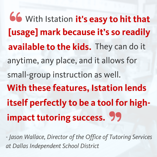 High-Dosage Tutoring Square Quote